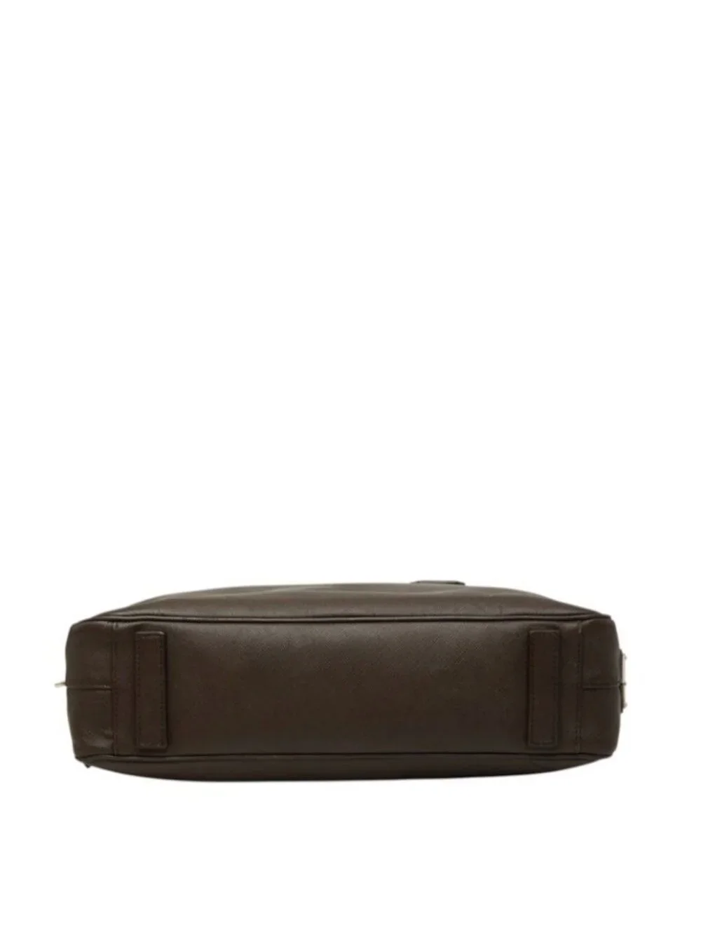Prada Business Briefcase Brown Saffiano Leather